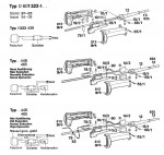 Bosch 0 601 323 460 Angle Grinder 115 V / GB Spare Parts